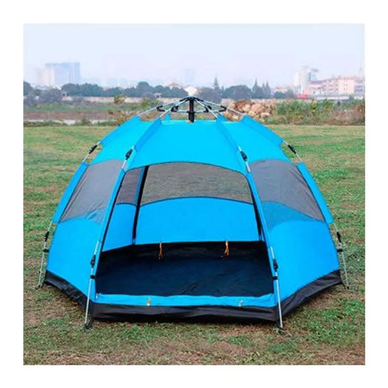 1-2 Person's Waterproof Hexagonal Dome Camping Tent -1831239