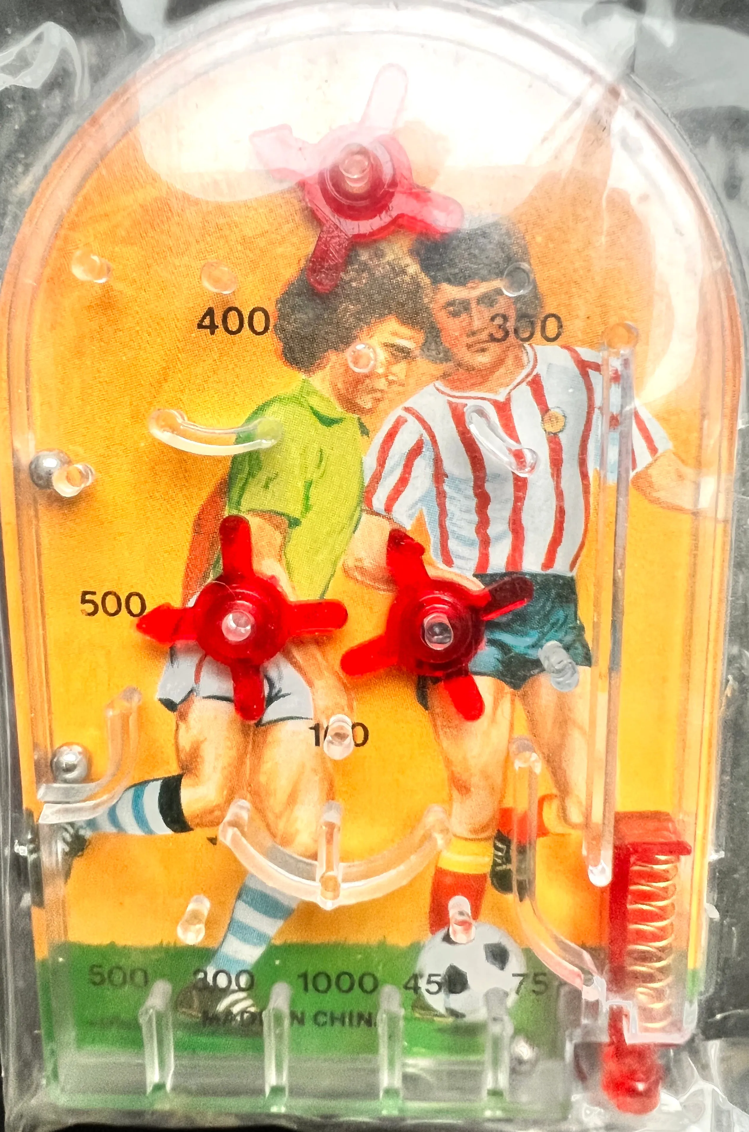 1970s Football Pinball Games 30cm, 12cm or 8.5cm tall Most Entertaining