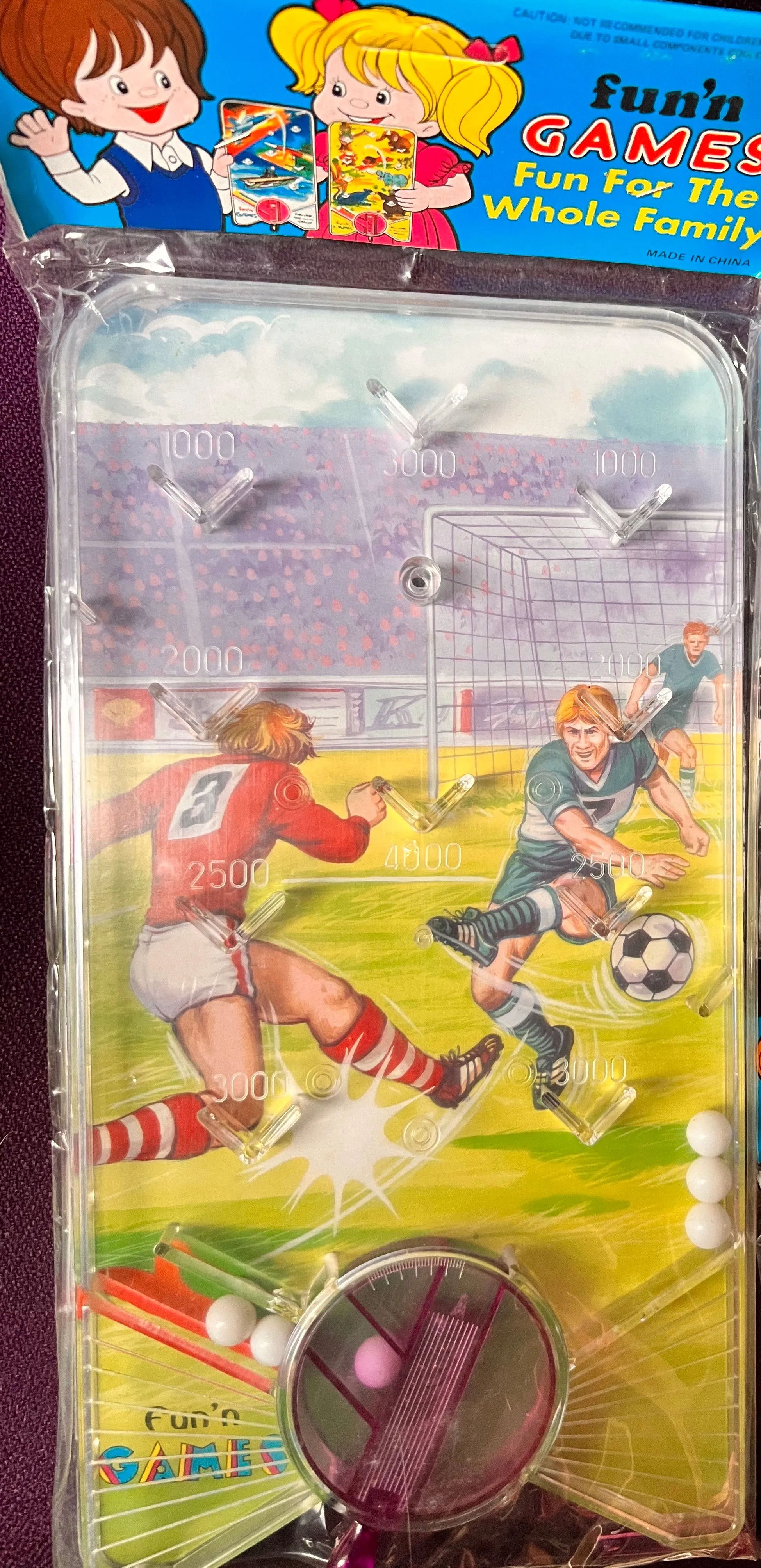 1970s Football Pinball Games 30cm, 12cm or 8.5cm tall Most Entertaining