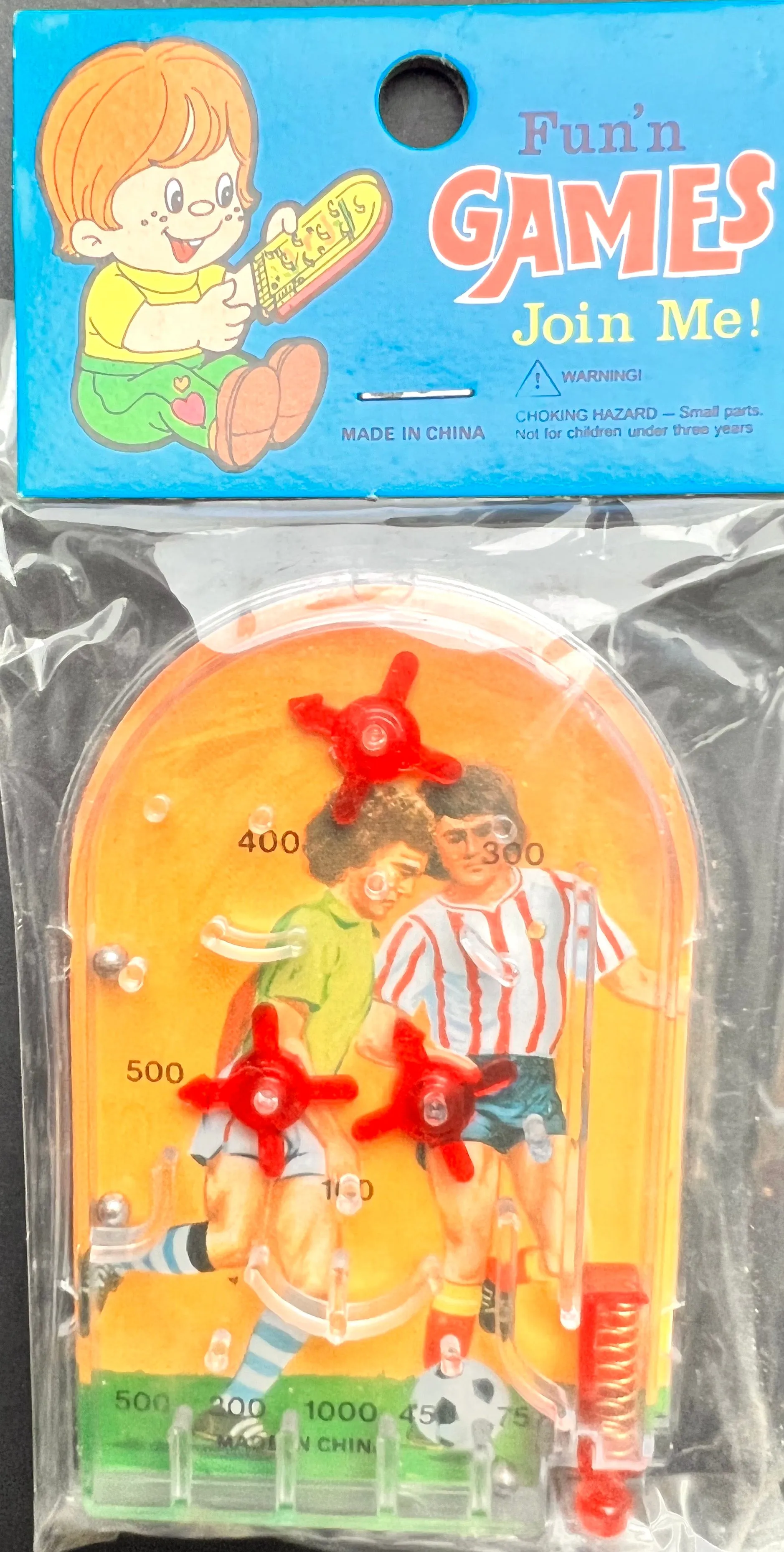 1970s Football Pinball Games 30cm, 12cm or 8.5cm tall Most Entertaining