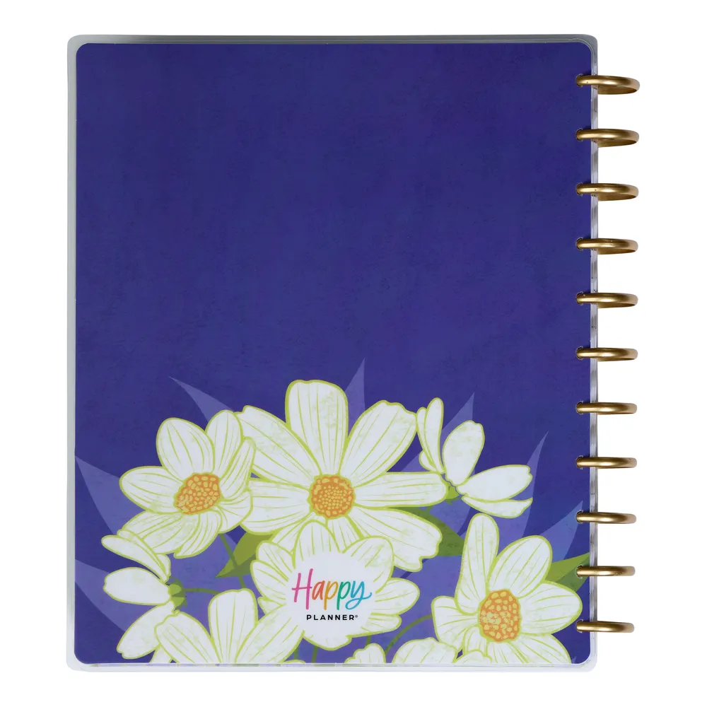 2024 Floral Fusion Teacher Happy Planner - Big Teacher Layout - 12 Months