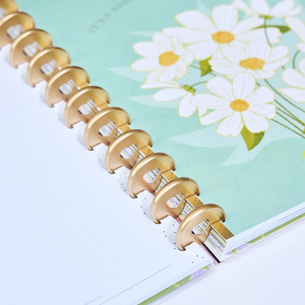 2024 Floral Fusion Teacher Happy Planner - Big Teacher Layout - 12 Months