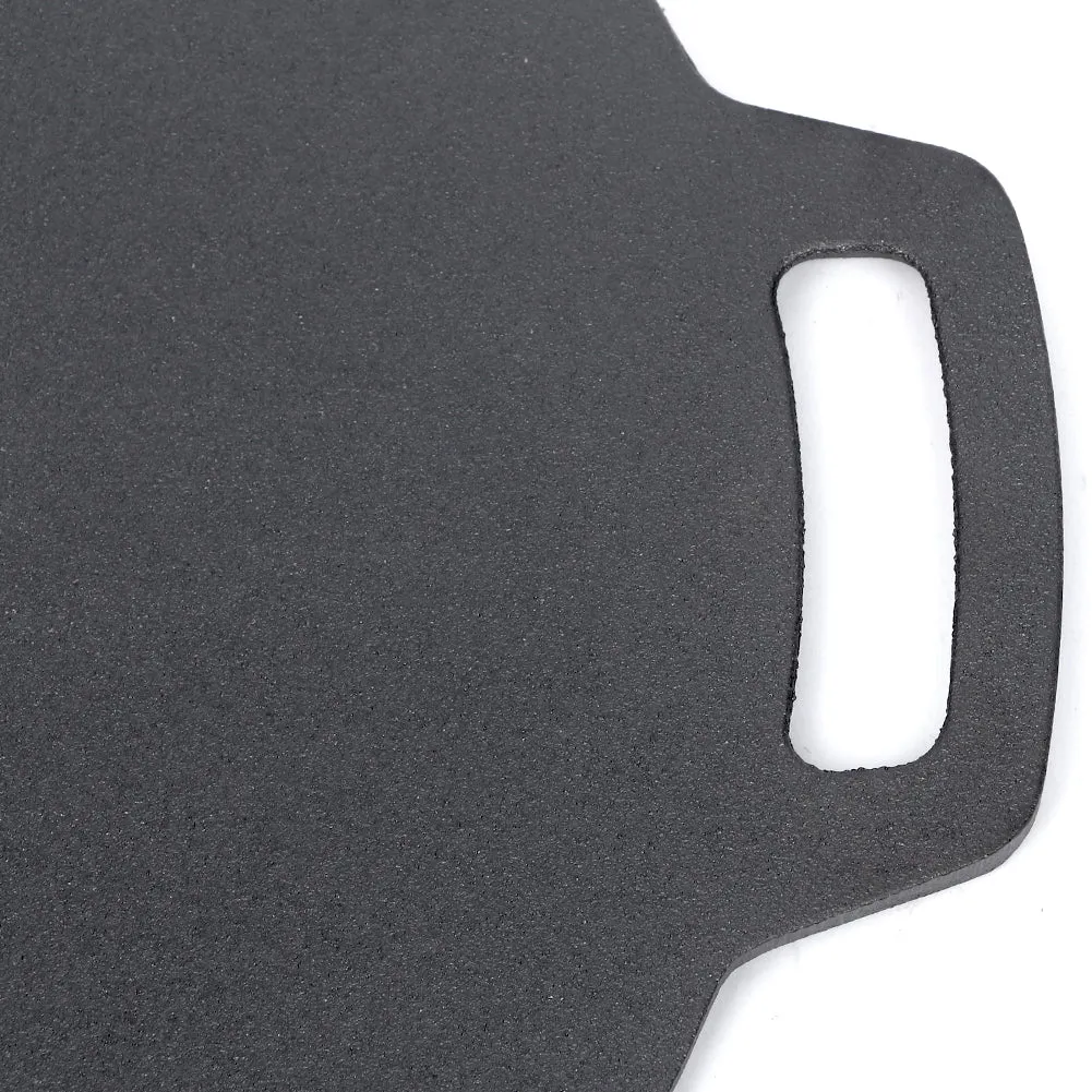 34cm | Seasoned Cast Iron Induction Crepes Pan | Baking Pancake Tool | Pizza Bakeware