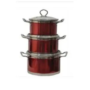 6pcs Aluminum Quality Pot