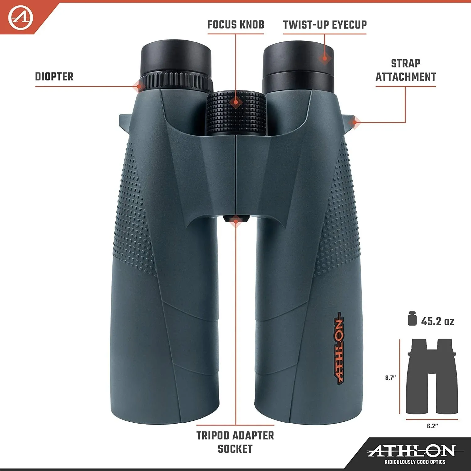 Athlon Optics Cronus G2 15×56 UHD Binoculars