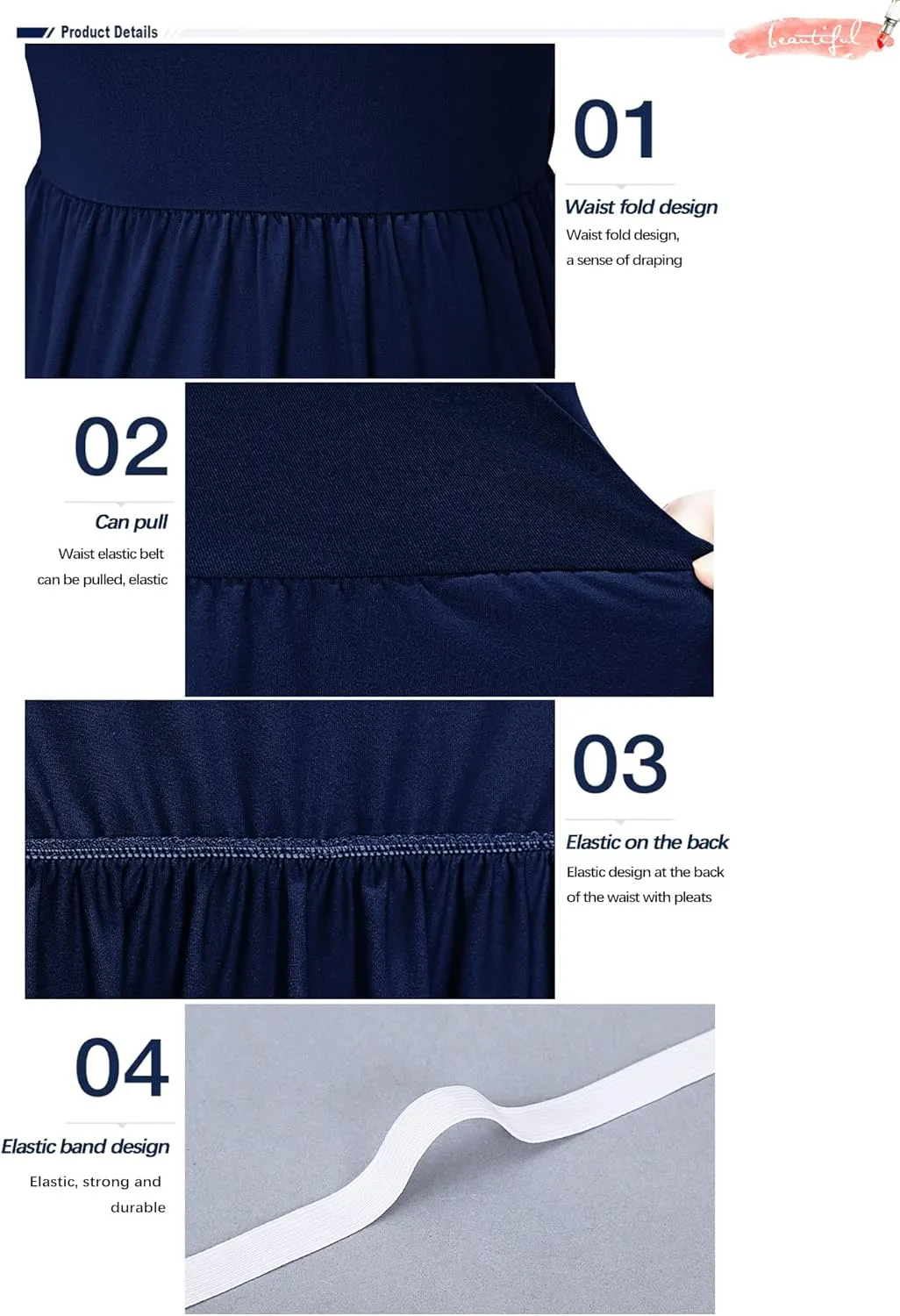 AUSELILY Women's Long Sleeve Dress Loose Plain Long Casual Maxi Dresses with Pockets 2025 New