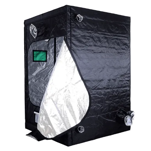BudBox Pro XL Plus-HL Silver 150x150x220cm (5'x5'x7'4")