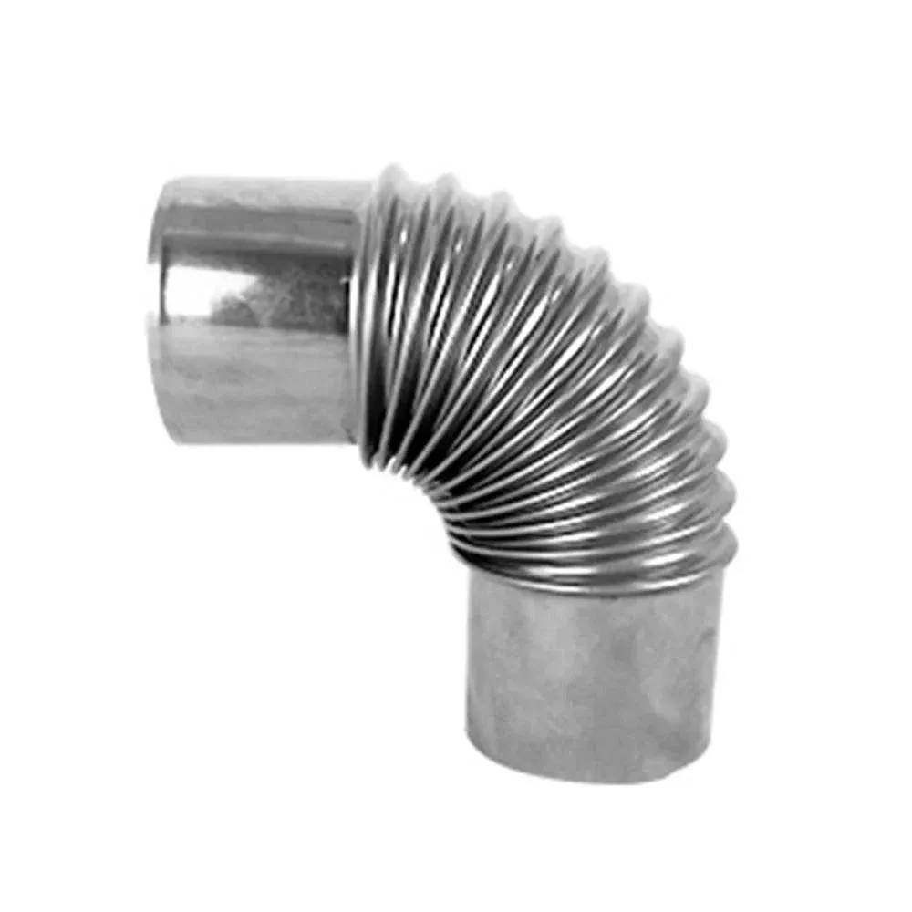 Camping Heating Stoves Chimney Accessory Portable Tent Firewood Stoves Chimney Bent and Straight Chimney Tube