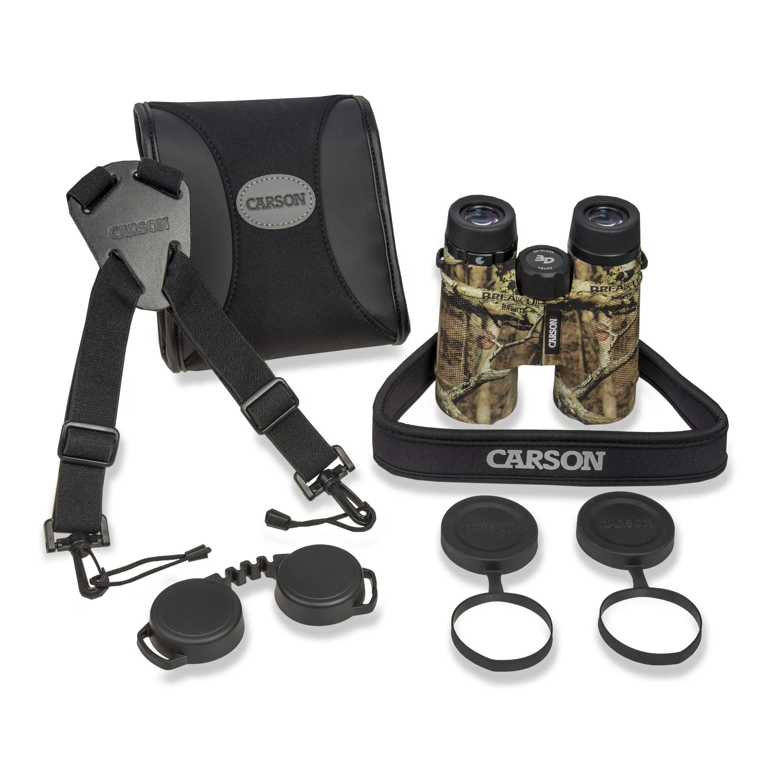 Carson 3D Serie High Definition Waterproof Binocular, ED Glass