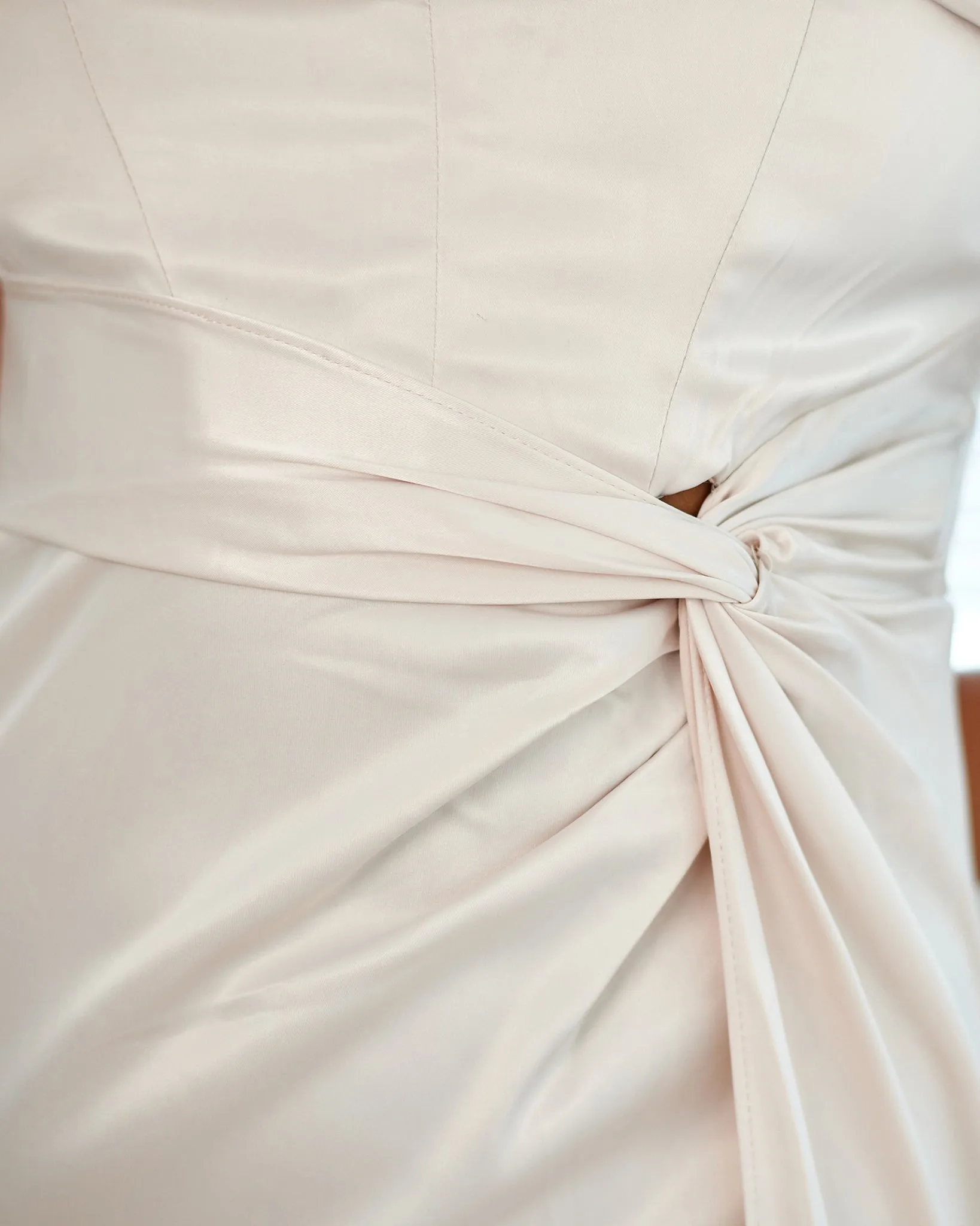 Diana Off Shoulder Maxi - Pearl