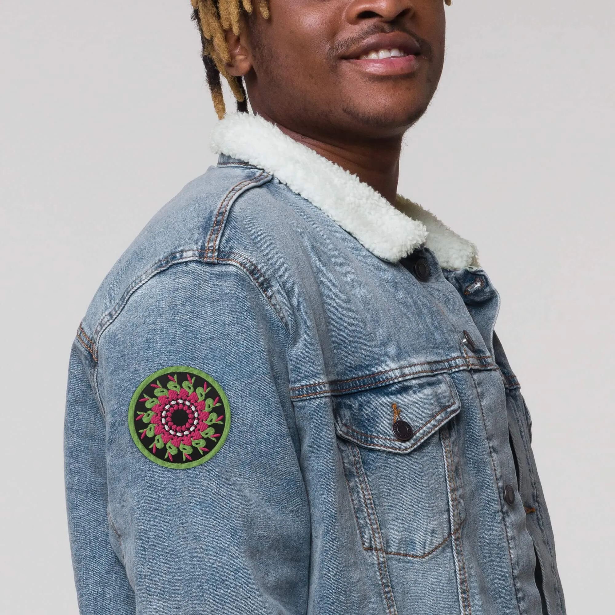 Embroidered Iron on Patches for Denim Jackets, Jeans, Clothes