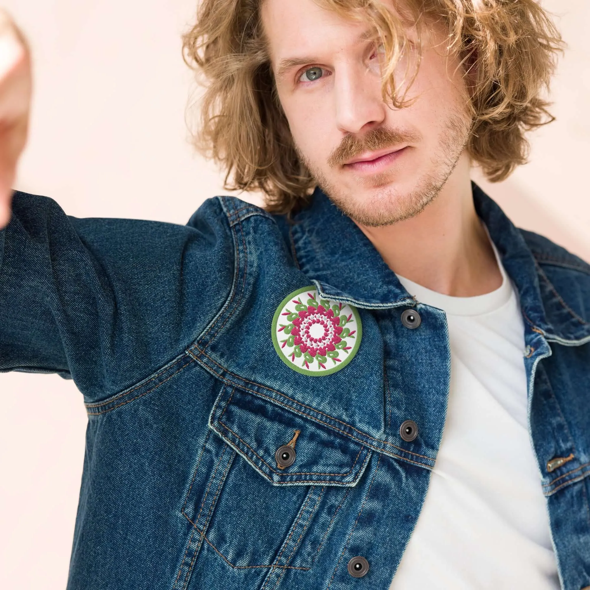 Embroidered Iron on Patches for Denim Jackets, Jeans, Clothes