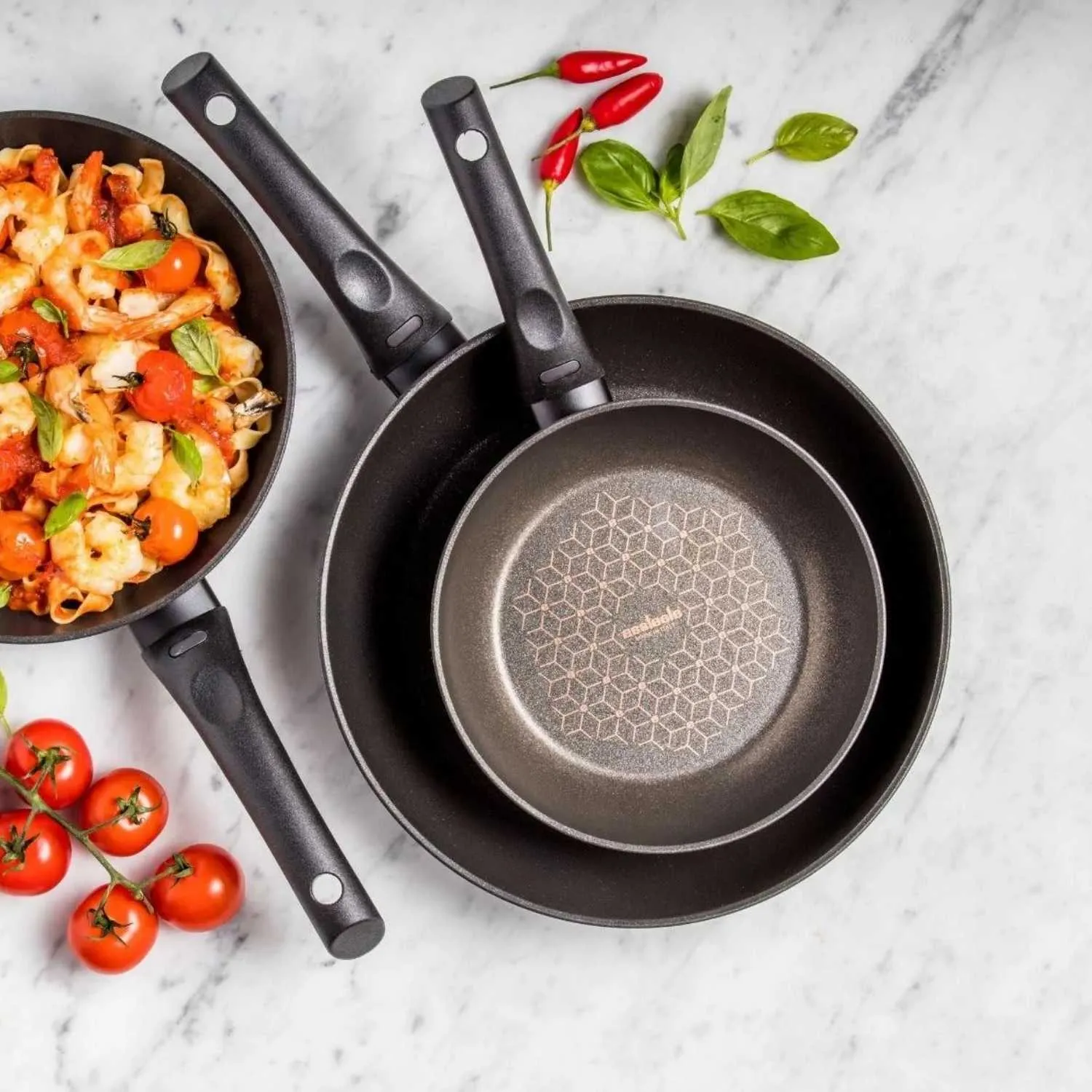 Essteele Per Salute 30cm Open French Skillet (Made In Italy)