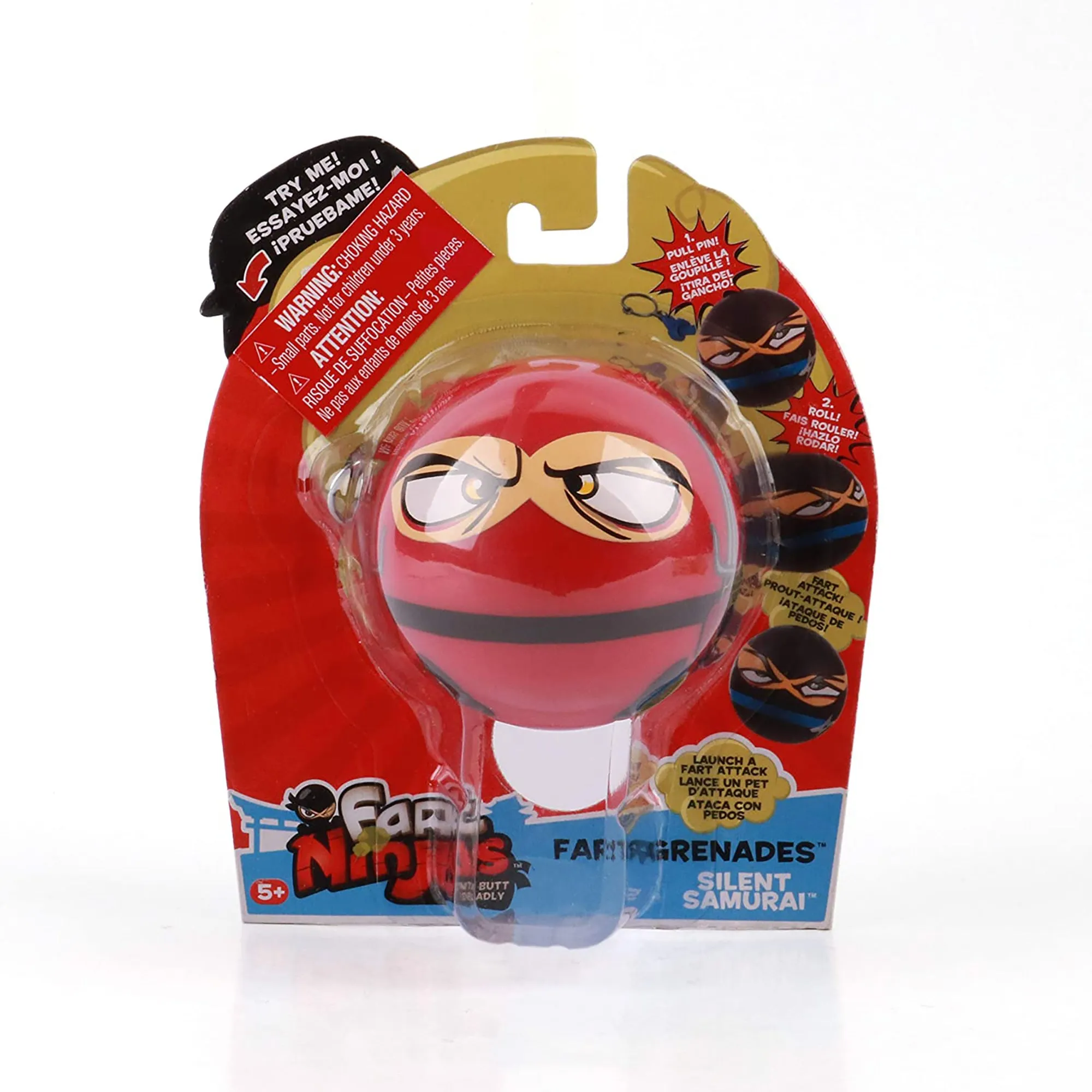 Fart Ninja Grenade, Assortment, 1 Count