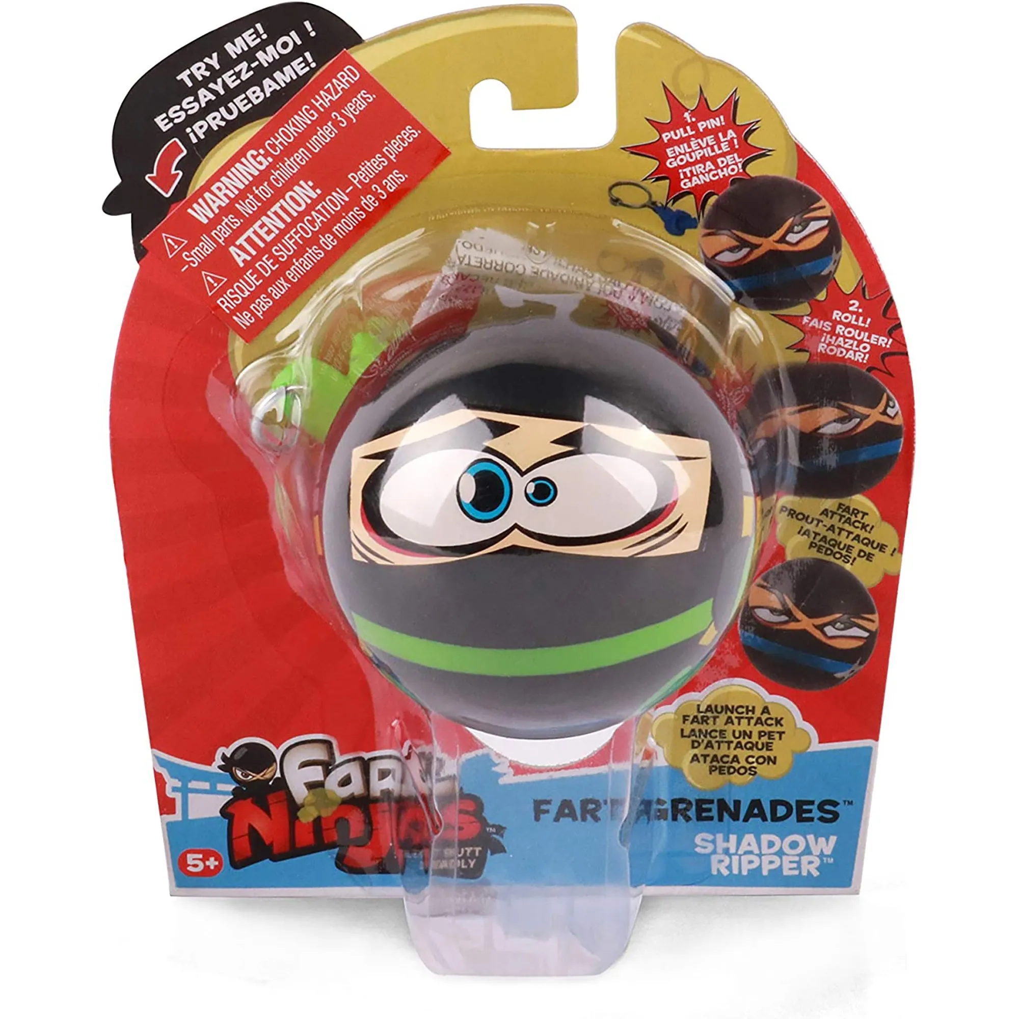 Fart Ninja Grenade, Assortment, 1 Count