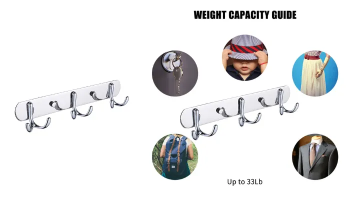 Hanger Hook Rack - 3 Hangers