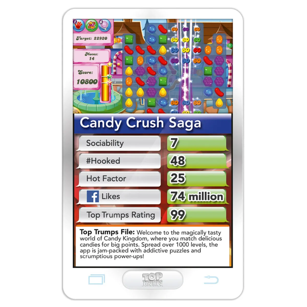 Hottest 30 Apps Top Trumps Card Game