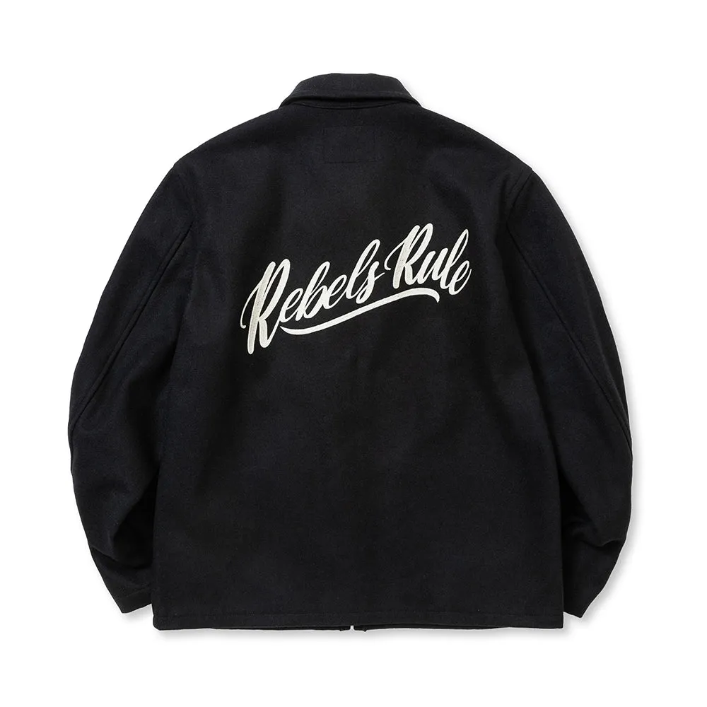 MELTON WOOL SPORTS TYPE JACKET ＜REBELS RULE＞