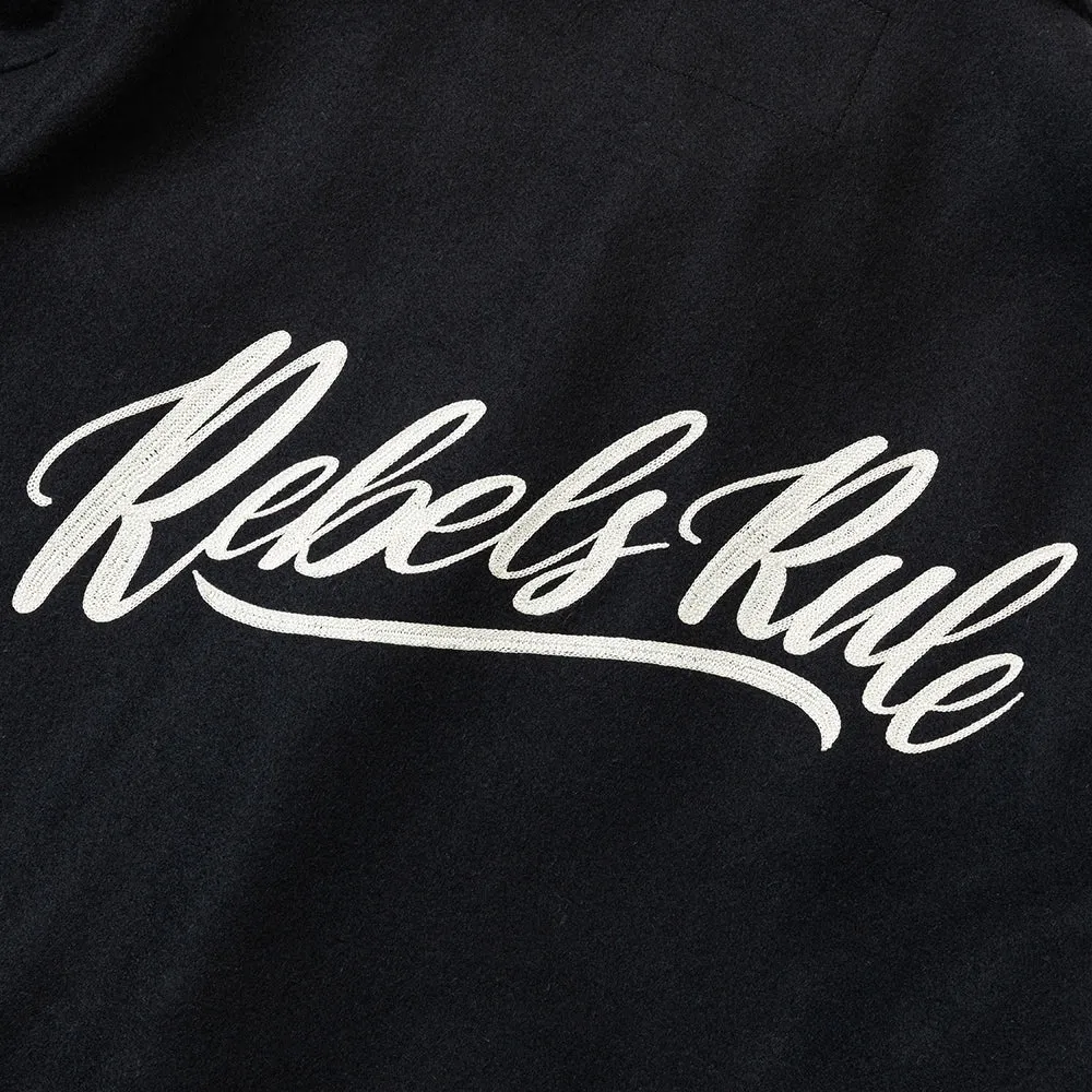 MELTON WOOL SPORTS TYPE JACKET ＜REBELS RULE＞
