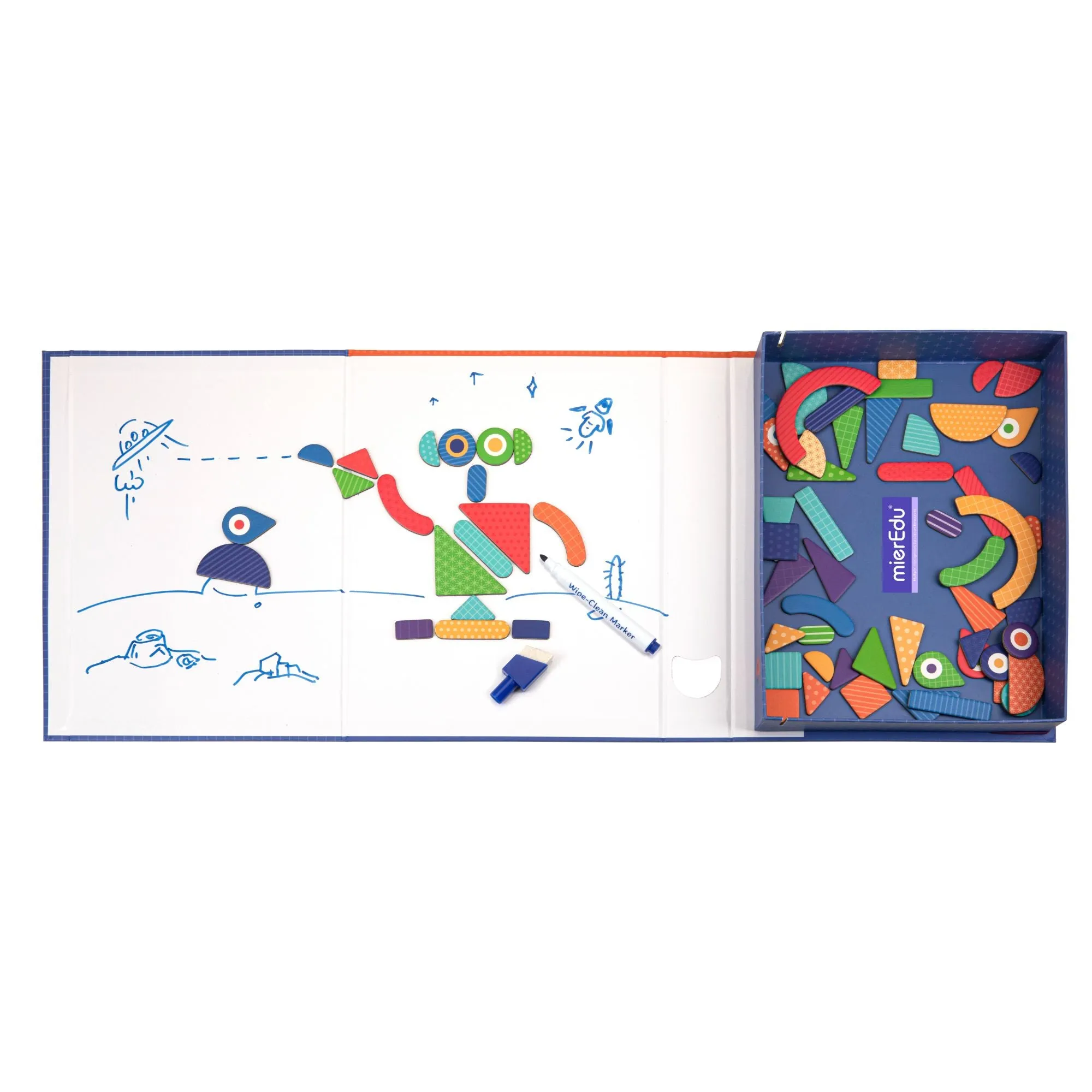 MierEdu Magnetic Art Case - Shapes