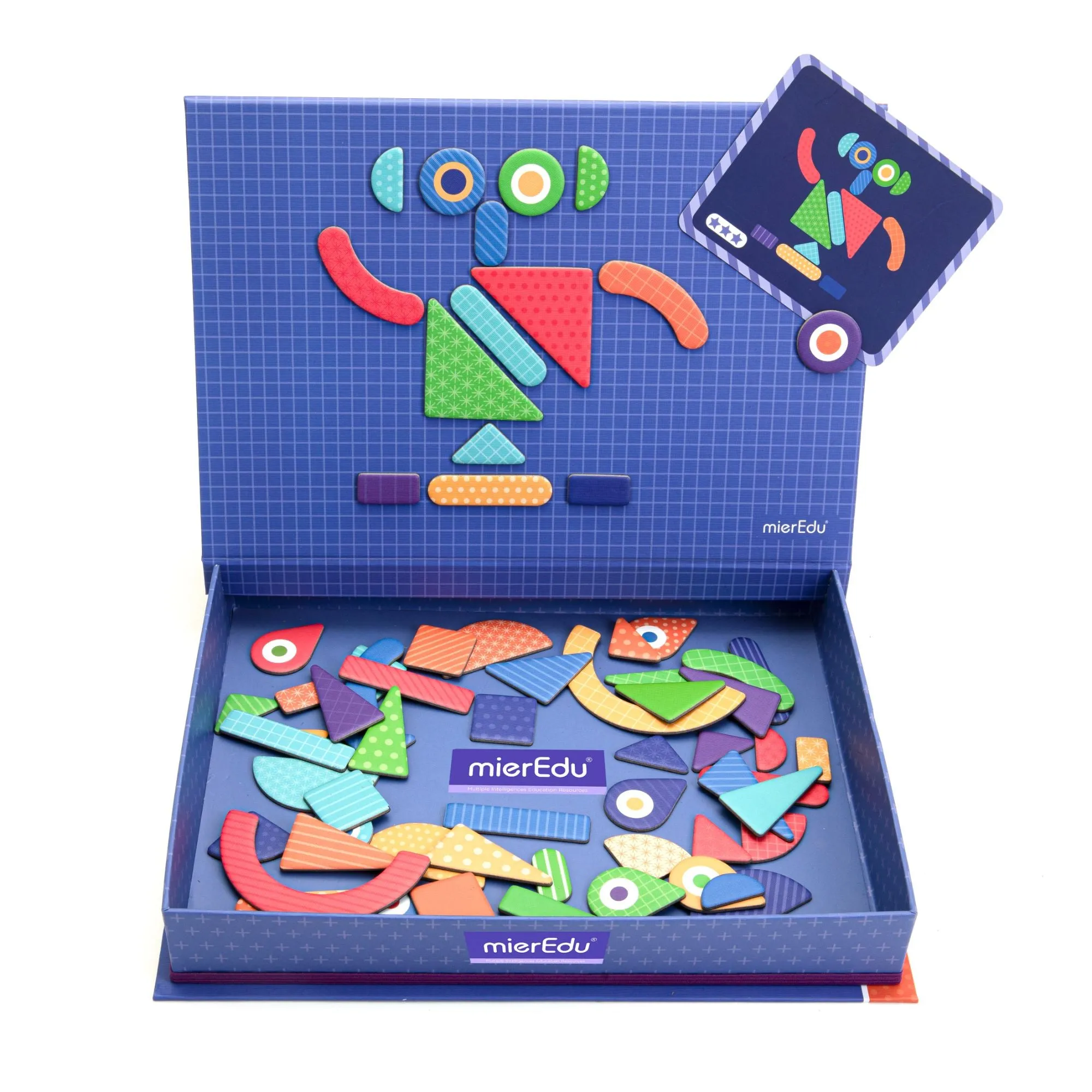 MierEdu Magnetic Art Case - Shapes