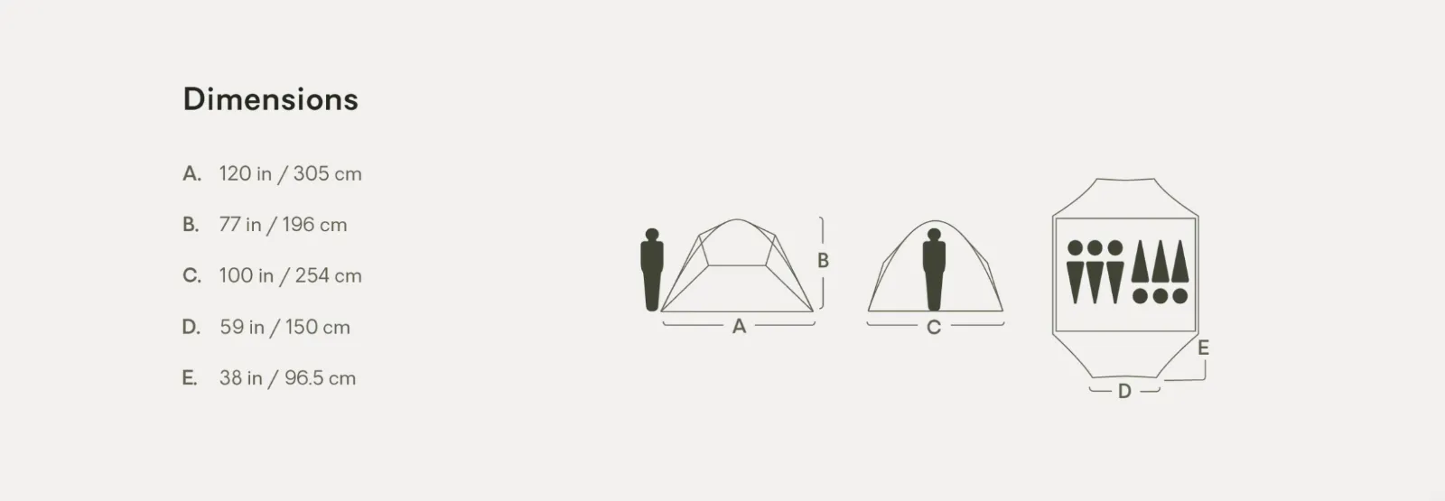 Nemo Aurora Highrise 6P Tents