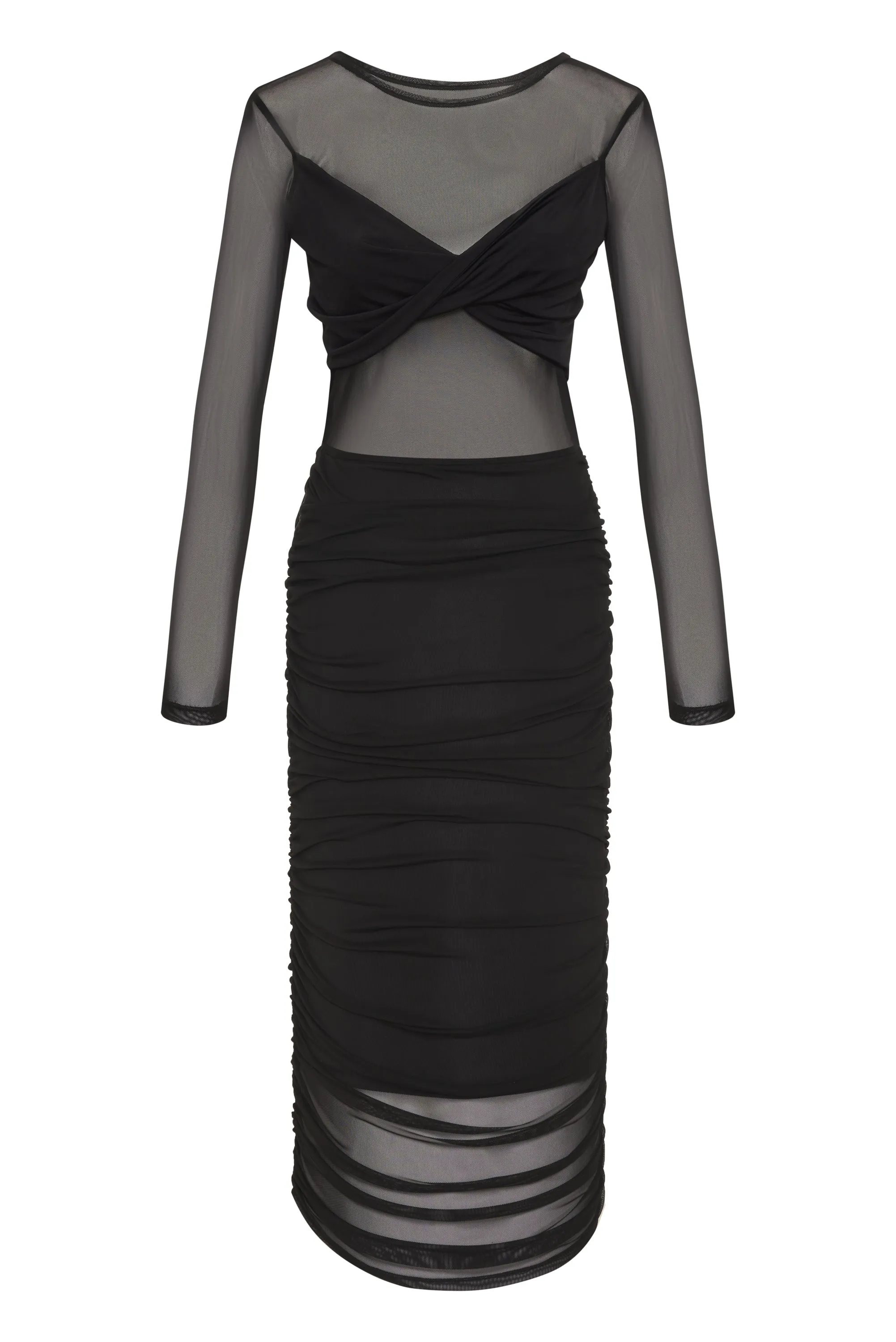Nightcap Mesh Twist Dress