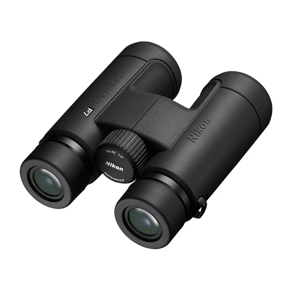 Nikon Prostaff P7 Long Eye Relief Non-Stick Coating Binocular w/ Free Nikon Cap