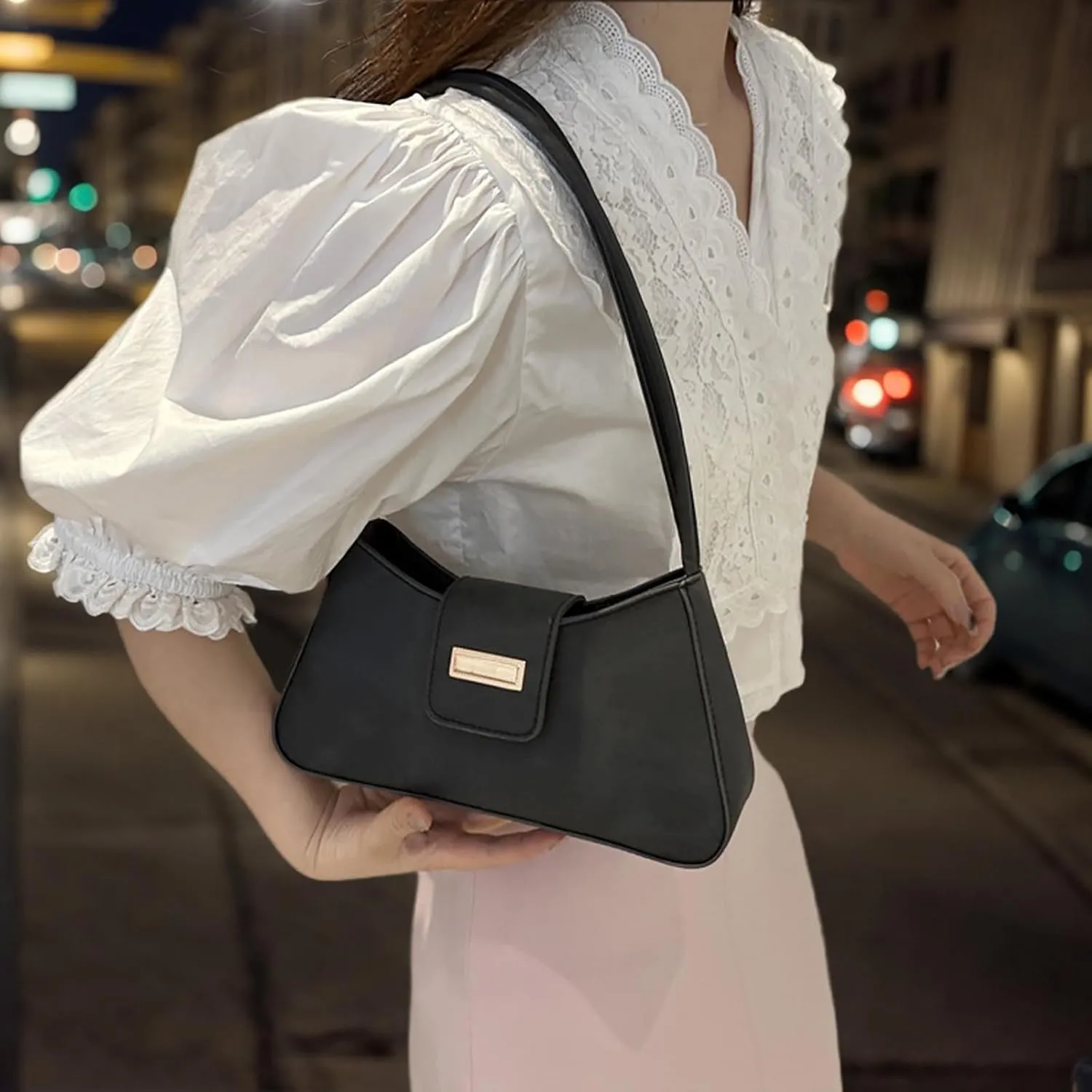 Shoulder Bags for Women Trendy Y2k Hobo Bag Style Small Shoulder Purse Cute Hobo Tote Handbag Clutch Purses
