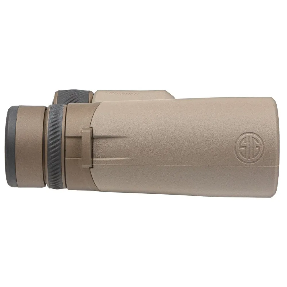 Sig Sauer Zulu8 HDX Binocular, 10X42, HDX Lens, Closed Bridge - FDE