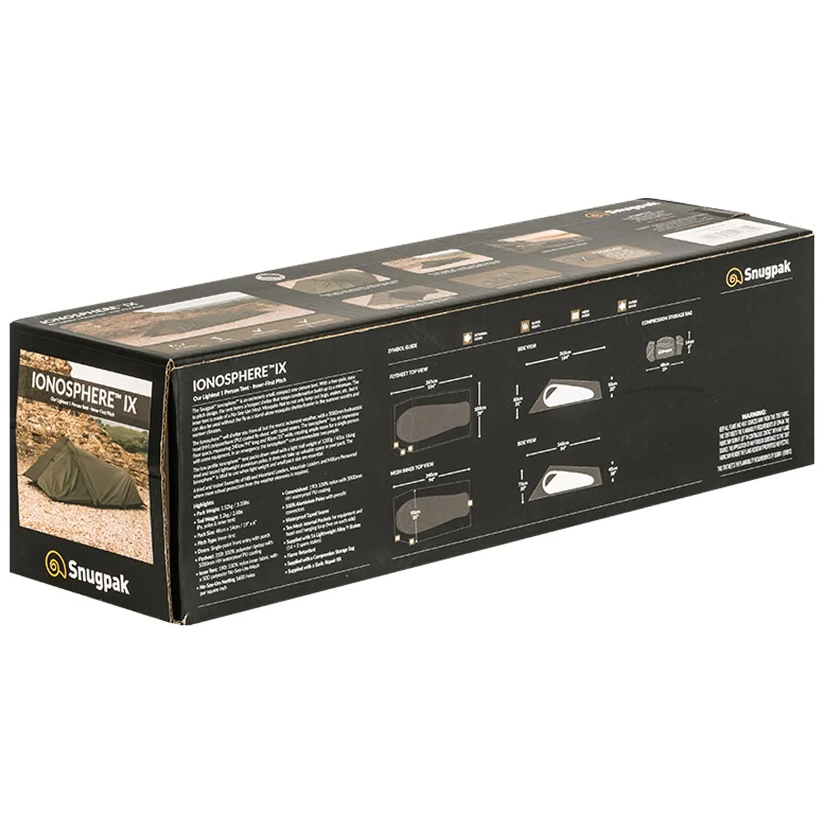 Snugpak Ionosphere IX - 1 Person Tent Olive