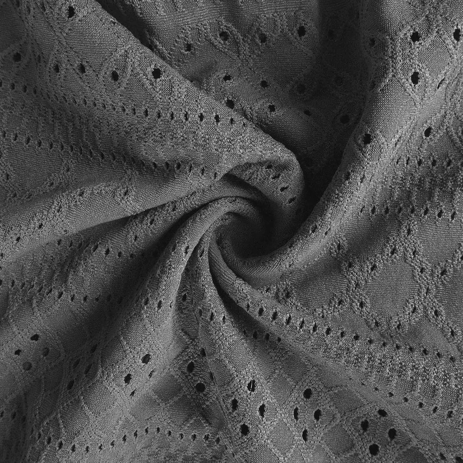 Spring Dresses for Women 2025 Eyelet Ruffle Short Sleeve Solid V Neck Casual Maxi Dresses Beach Vacation Long Dress