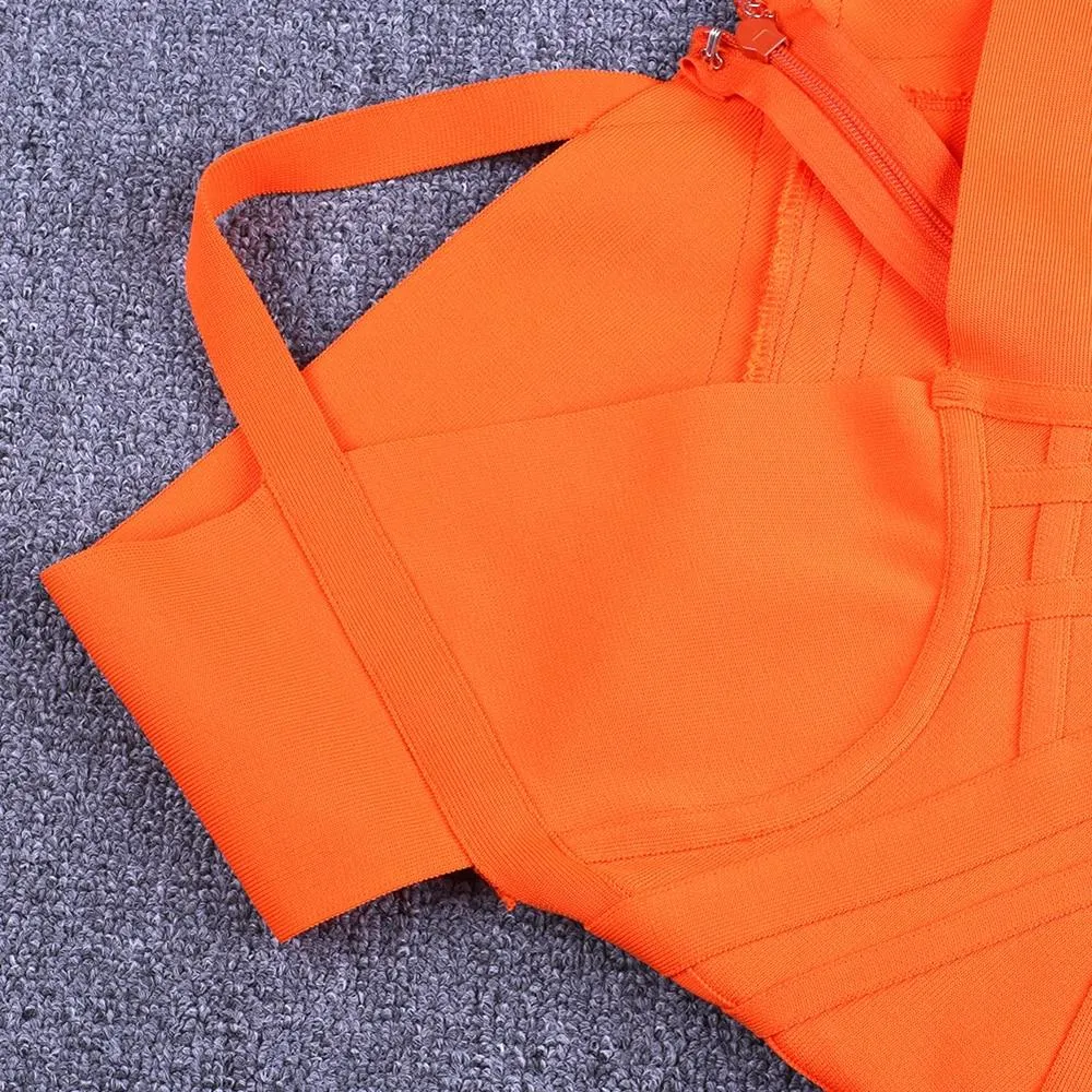 Summer Off Shoulder Bandage Dress