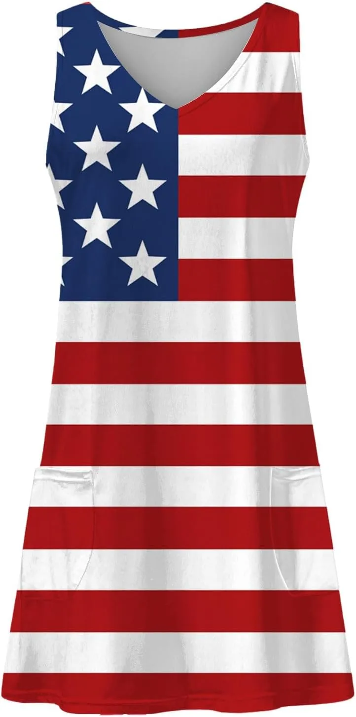 Sundresses for Women 2025 Athletic Tennis Workout Dress Sports Mini Romper Dresses Built V Neck Short Sundress