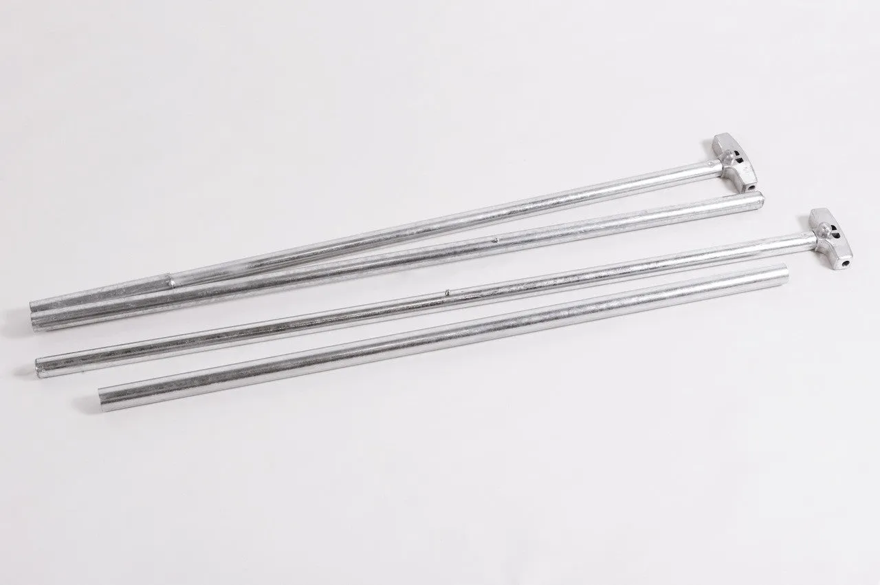 T-pole set for 10x10 Flex-Bow