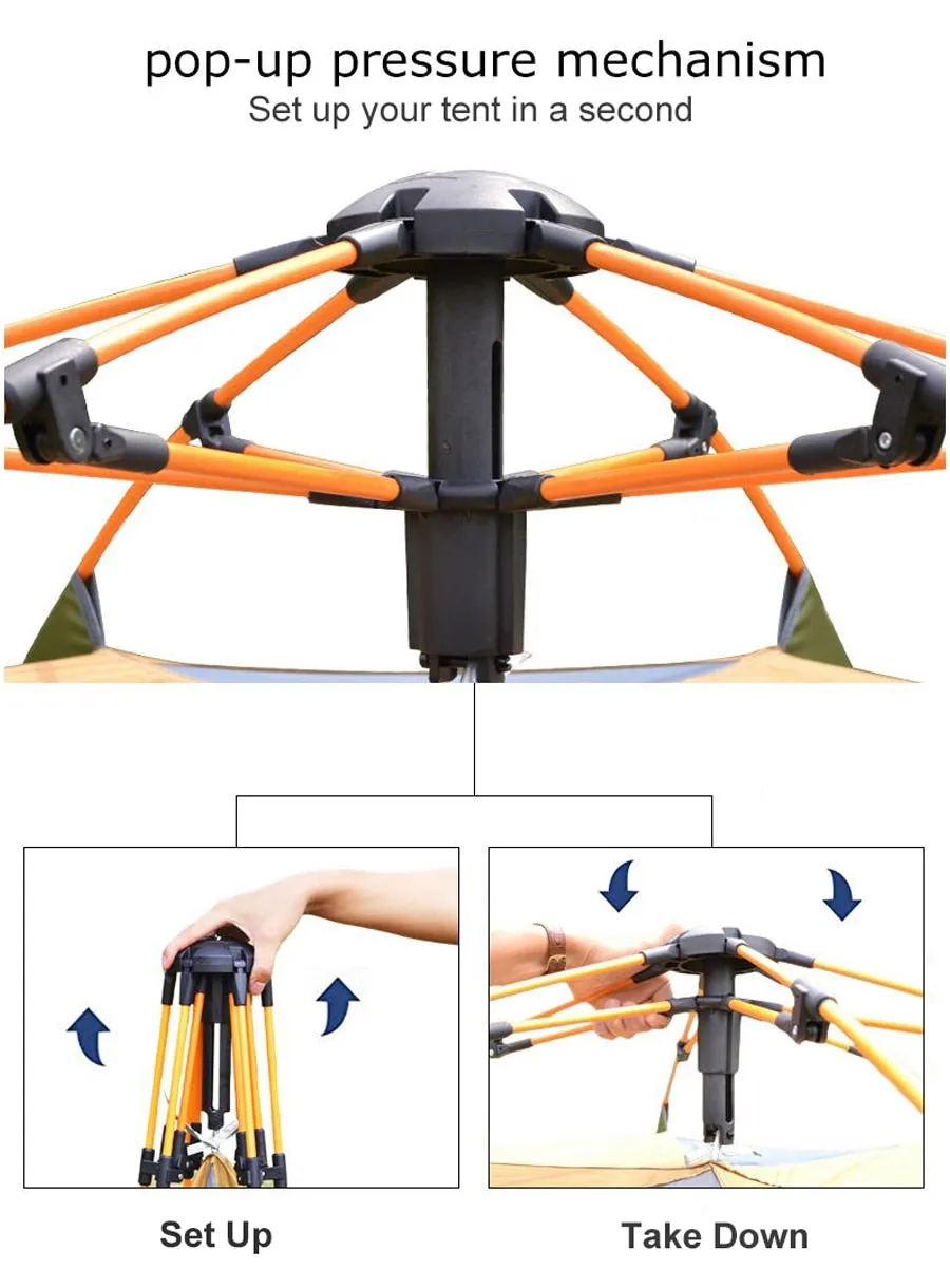 Tent Automatic Dome 3-4 Person