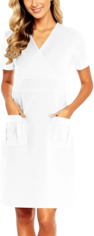 Women's 2025 Summer Sleeveless Dress Scoop Neck Pleated Swing Casual Midi Dresses Loose Beach Sundress with Pockets
