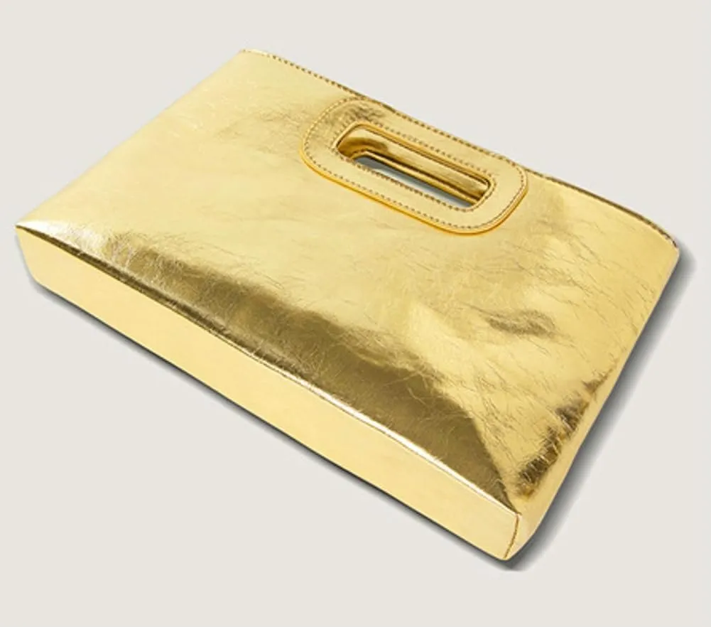 Womens Clutch Purse Soft Leather Evening Bag Formal Handbag Crossbody Bag Wedding Party Bridal Purse with Chain