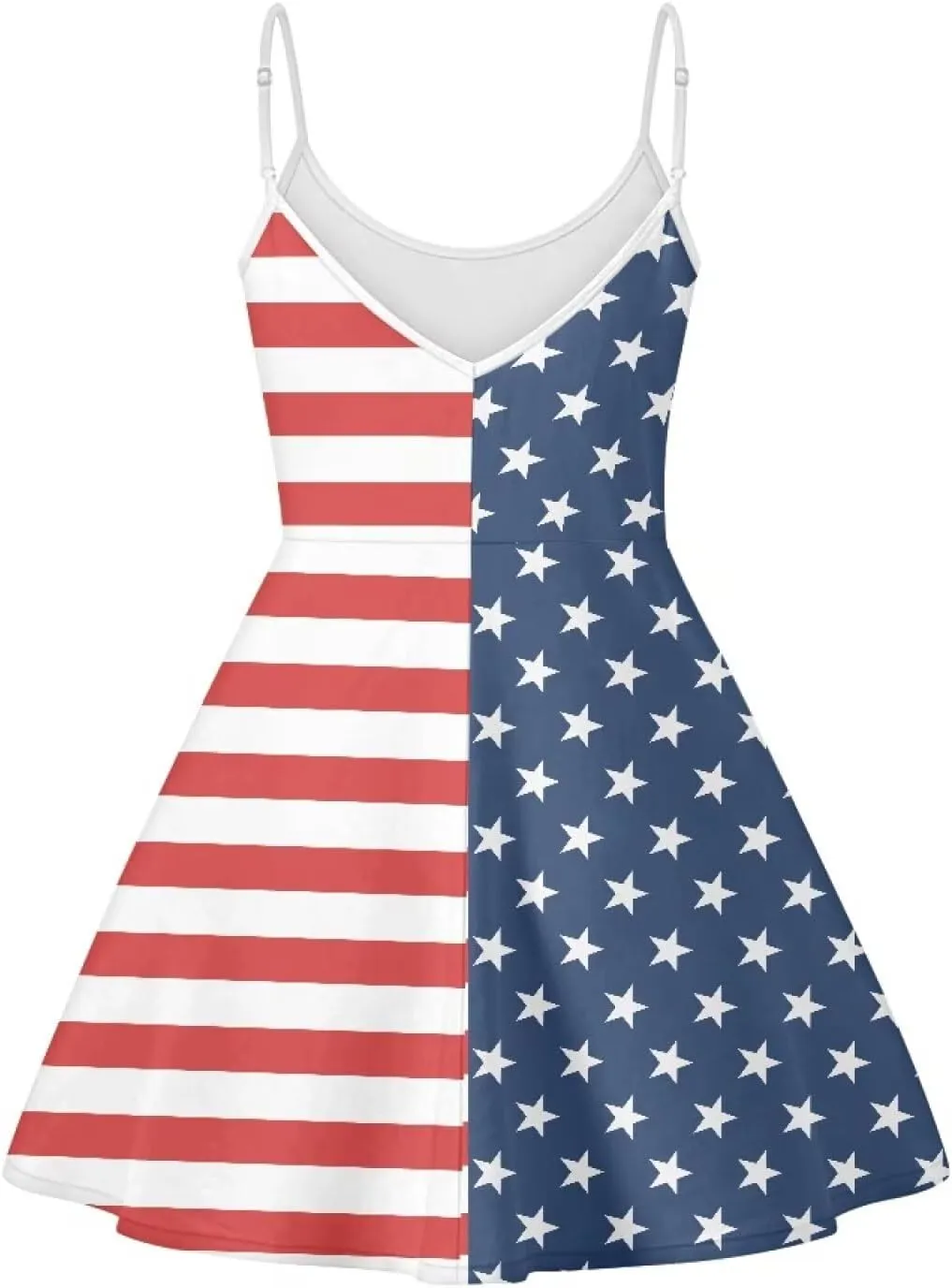 Womens Summer Casual Swing Tank Dresses, Beachwear Sleeveless Dresses for Girls